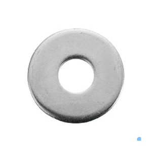 Plochá kulatá ocelová zinková podložka DIN9021 details